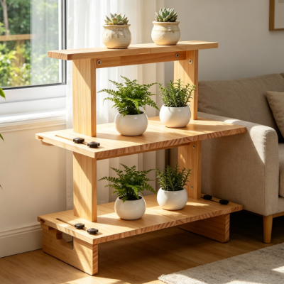 Multi-Layer Window Sill Extender Plant Shelf